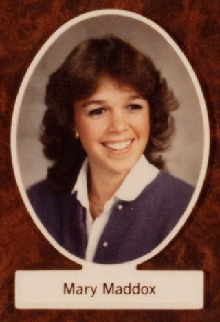Beta Beta Chapter Composite Detail, Mary Maddox, 1982-1983