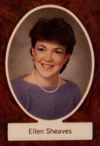 Beta Beta Chapter Composite Detail, Ellen Sheaves, 1982-1983