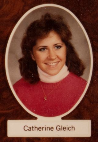 Beta Beta Chapter Composite Detail, Catherine Gleich, 1982-1983