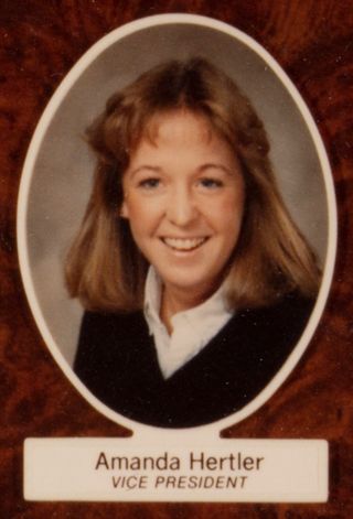 Beta Beta Chapter Composite Detail, Amanda Hertler, 1982-1983