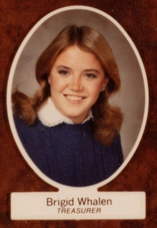 Beta Beta Chapter Composite Detail, Brigid Whalen, 1982-1983