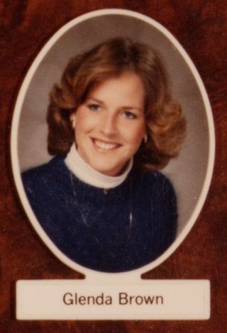 Beta Beta Chapter Composite Detail, Glenda Brown, 1982-1983