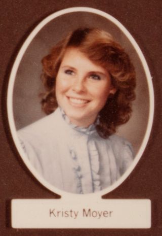 Beta Beta Chapter Composite Detail, Kristy Moyer, 1983-1984