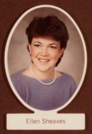 Beta Beta Chapter Composite Detail, Ellen Sheaves, 1983-1984