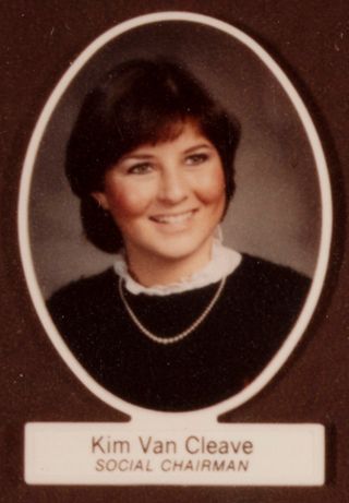 Beta Beta Chapter Composite Detail, Kim Van Cleave, 1983-1984