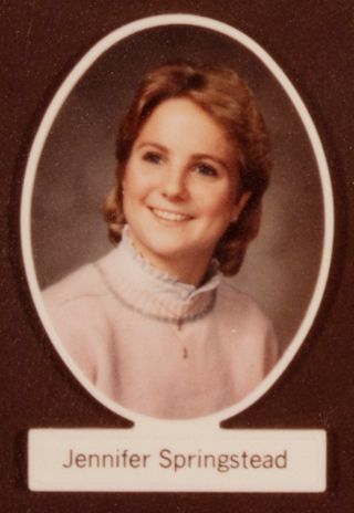 Beta Beta Chapter Composite Detail, Jennifer Springstead, 1983-1984