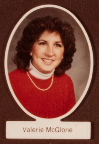 Beta Beta Chapter Composite Detail, Valerie McGlone, 1983-1984