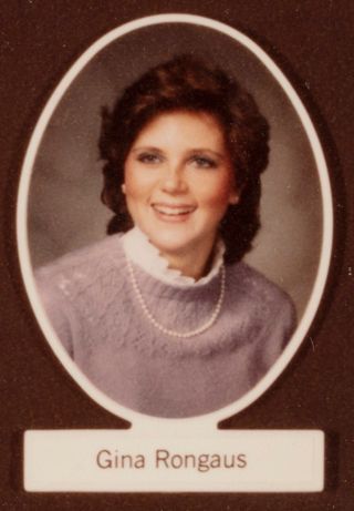 Beta Beta Chapter Composite Detail, Gina Rongaus, 1983-1984