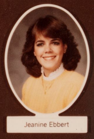 Beta Beta Chapter Composite Detail, Jeanine Ebbert, 1983-1984