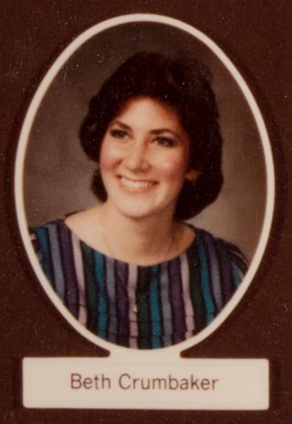 Beta Beta Chapter Composite Detail, Beth Crumbaker, 1983-1984