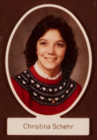 Beta Beta Chapter Composite Detail, Christina Schehr, 1983-1984