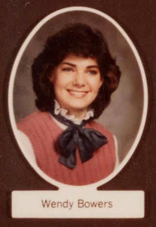 Beta Beta Chapter Composite Detail, Wendy Bowers, 1983-1984