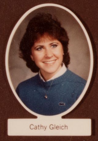 Beta Beta Chapter Composite Detail, Cathy Gleich, 1983-1984