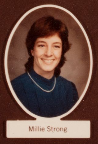 Beta Beta Chapter Composite Detail, Millie Strong, 1983-1984