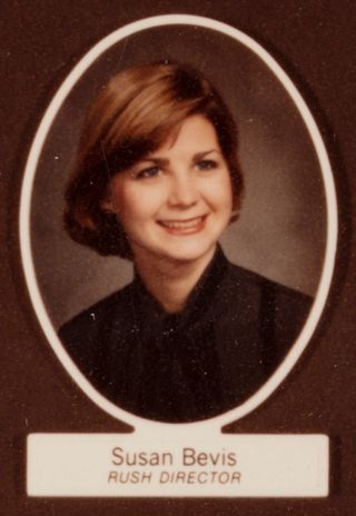 Beta Beta Chapter Composite Detail, Susan Bevis, 1983-1984