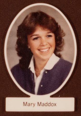 Beta Beta Chapter Composite Detail, Mary Maddox, 1983-1984