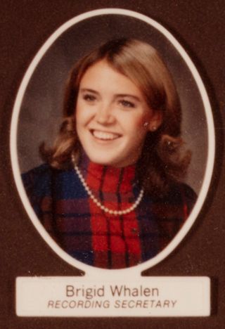 Beta Beta Chapter Composite Detail, Brigid Whalen, 1983-1984