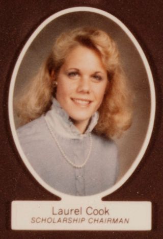 Beta Beta Chapter Composite Detail, Laurel Cook, 1983-1984
