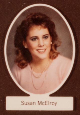 Beta Beta Chapter Composite Detail, Susan McElroy, 1983-1984