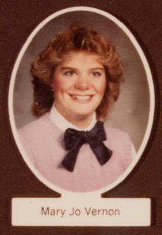 Beta Beta Chapter Composite Detail, Mary Jo Vernon, 1983-1984