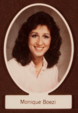 Beta Beta Chapter Composite Detail, Monique Boezi, 1983-1984