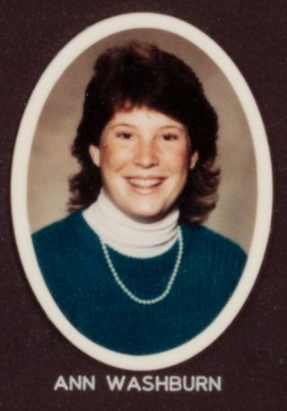 Beta Beta Chapter Composite Detail, Ann Washburn, 1984-1985