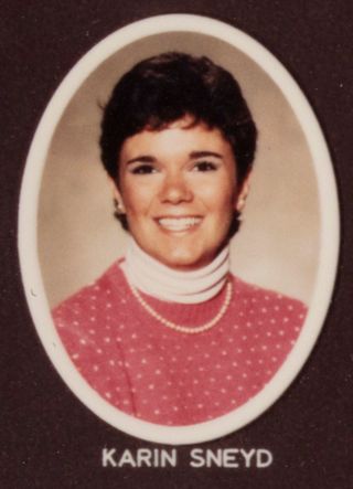 Beta Beta Chapter Composite Detail, Karin Sneyd, 1984-1985