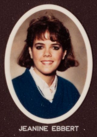 Beta Beta Chapter Composite Detail, Jeannie Ebbert, 1984-1985