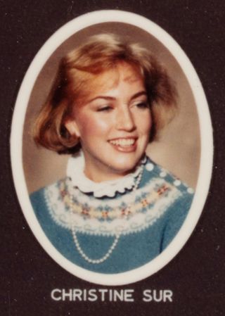 Beta Beta Chapter Composite Detail, Christine Sur, 1984-1985