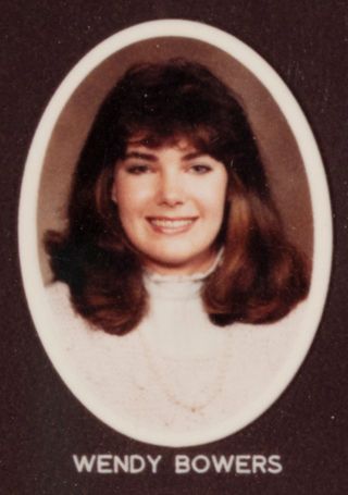 Beta Beta Chapter Composite Detail, Wendy Bowers, 1984-1985