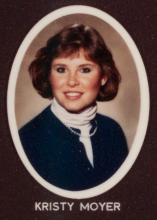 Beta Beta Chapter Composite Detail, Kristy Moyer, 1984-1985