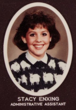 Beta Beta Chapter Composite Detail, Stacy Enxing, 1984-1985