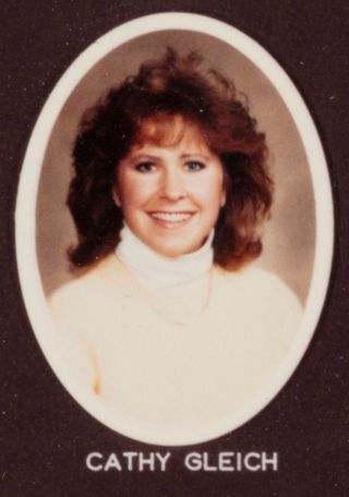 Beta Beta Chapter Composite Detail, Cathy Gleich, 1984-1985