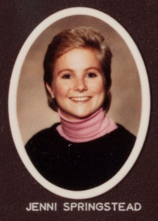 Beta Beta Chapter Composite Detail, Jenni Springstead, 1984-1985