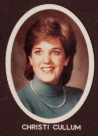 Beta Beta Chapter Composite Detail, Christi Cullum, 1984-1985