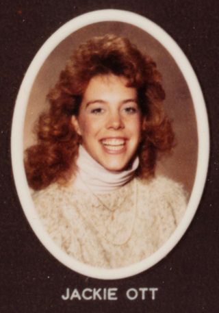 Beta Beta Chapter Composite Detail, Jackie Ott, 1984-1985