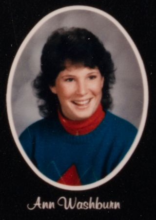 Beta Beta Chapter Composite Detail, Ann Washburn, 1985-1986