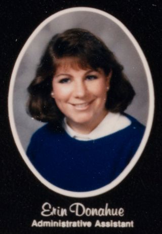 Beta Beta Chapter Composite Detail, Erin Donahue, 1985-1986