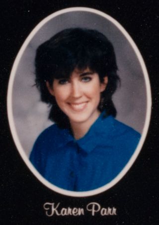 Beta Beta Chapter Composite Detail, Karen Parr, 1985-1986