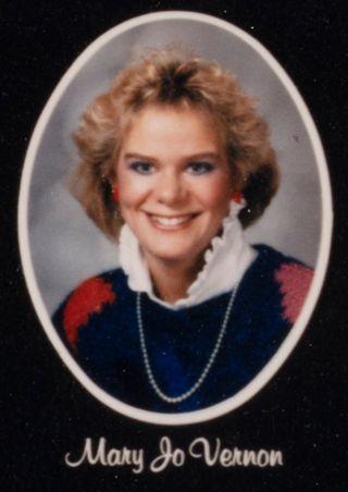 Beta Beta Chapter Composite Detail, Mary Jo Vernon, 1985-1986