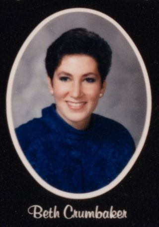 Beta Beta Chapter Composite Detail, Beth Crumbaker, 1985-1986