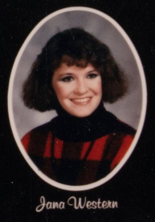 Beta Beta Chapter Composite Detail, Jana Western, 1985-1986