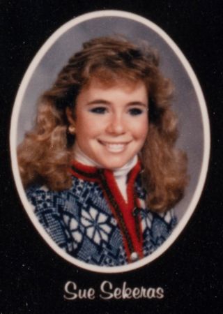 Beta Beta Chapter Composite Detail, Sue Sekeras, 1985-1986