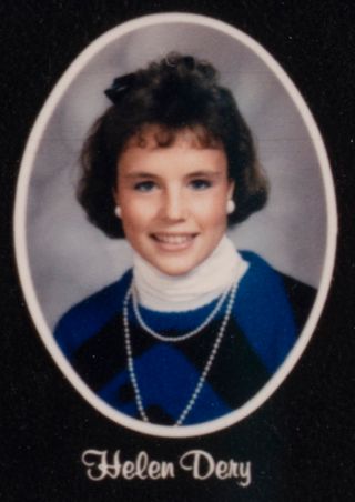 Beta Beta Chapter Composite Detail, Helen Dery, 1985-1986