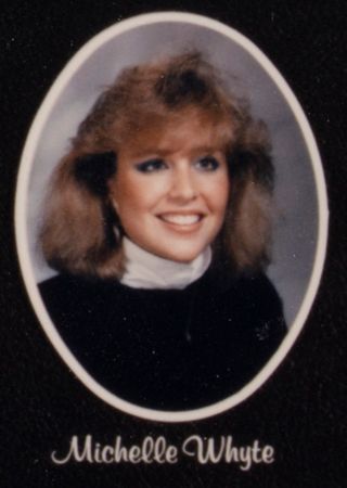 Beta Beta Chapter Composite Detail, Michelle Whyte, 1985-1986