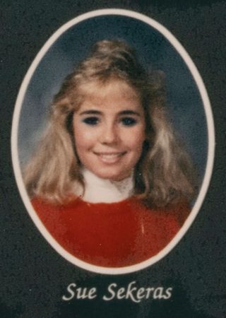 Beta Beta Chapter Composite Detail, Sue Sekeras, 1986-1987