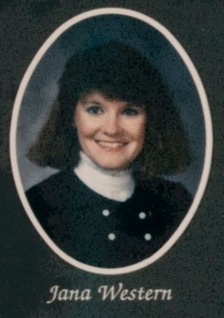 Beta Beta Chapter Composite Detail, Jana Western, 1986-1987