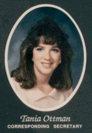 Beta Beta Chapter Composite Detail, Tania Ottman, 1986-1987