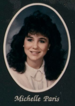 Beta Beta Chapter Composite Detail, Michelle Paris, 1986-1987