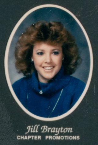 Beta Beta Chapter Composite Detail, Jill Brayton, 1986-1987